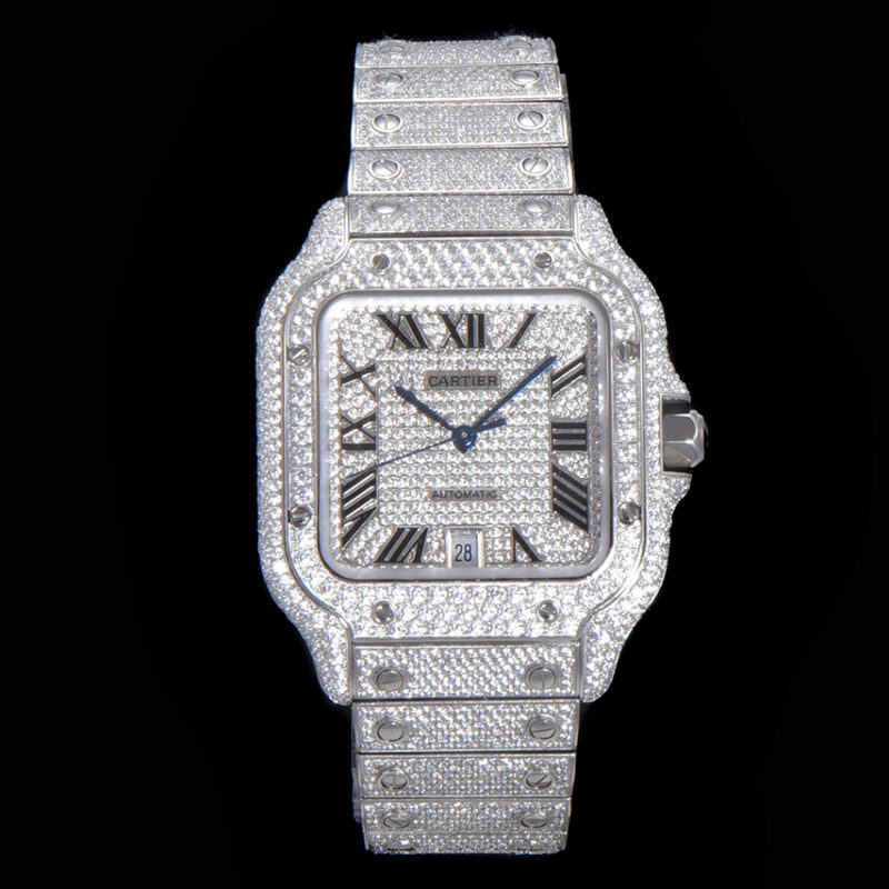Cartier Santos 4555 Blue