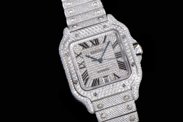 Cartier Santos 4555 Blue