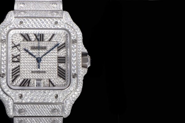 Cartier Santos 4555 Blue