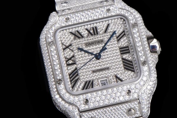 Cartier Santos 4555 Blue