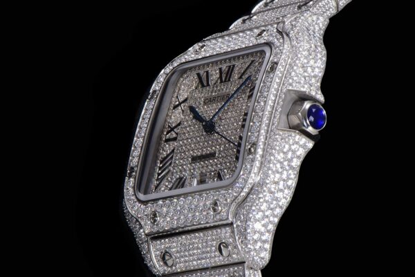 Cartier Santos 4555 Blue