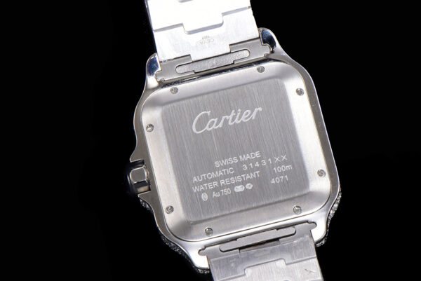 Cartier Santos 4555 Blue