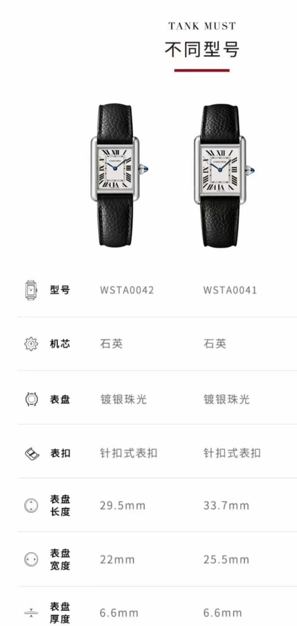 Cartier Tank (TANK) White