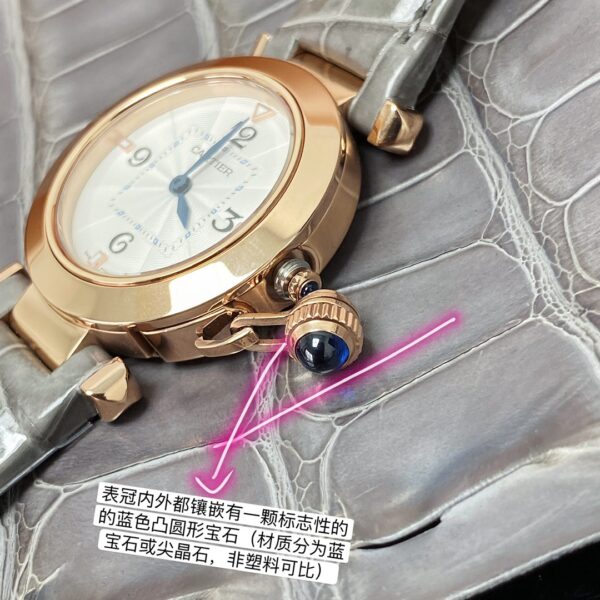 Cartier Watch Reference Pending Blue