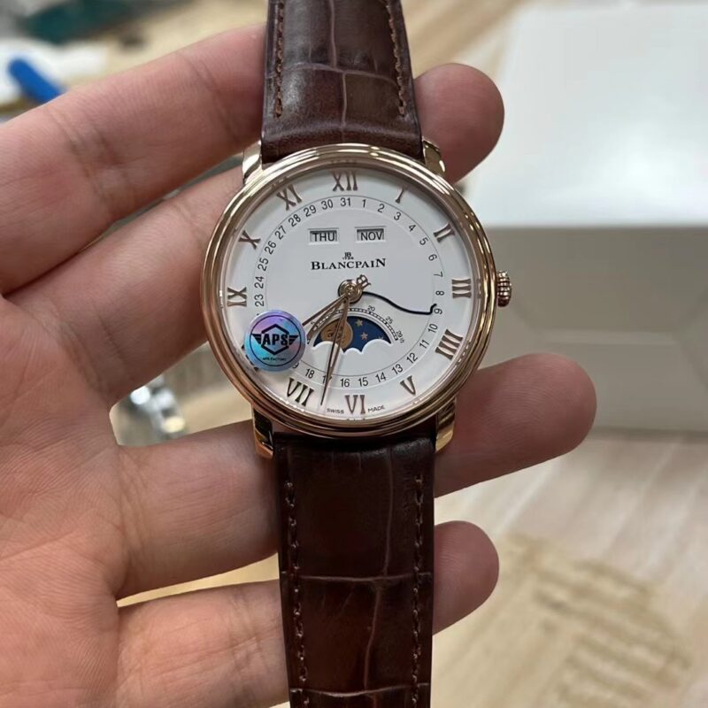 Blancpain Watch 6654 Rose Gold