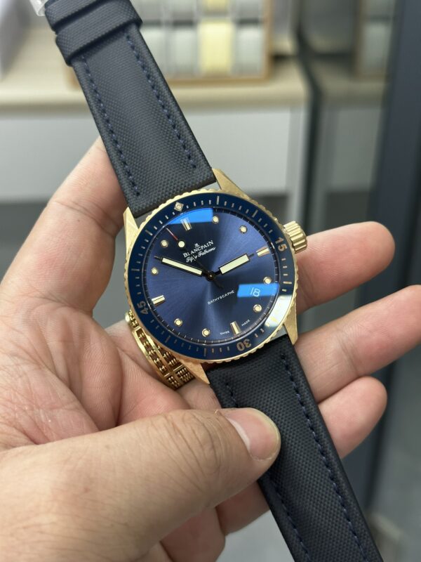 Blancpain Watch Reference Pending Blue