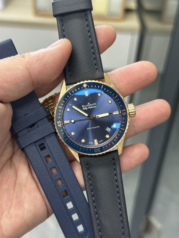Blancpain Watch Reference Pending Blue