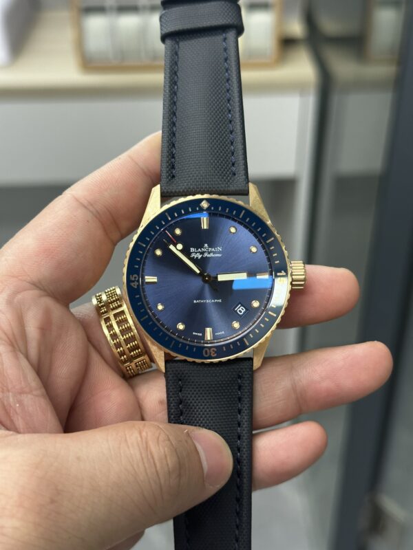 Blancpain Watch Reference Pending Blue