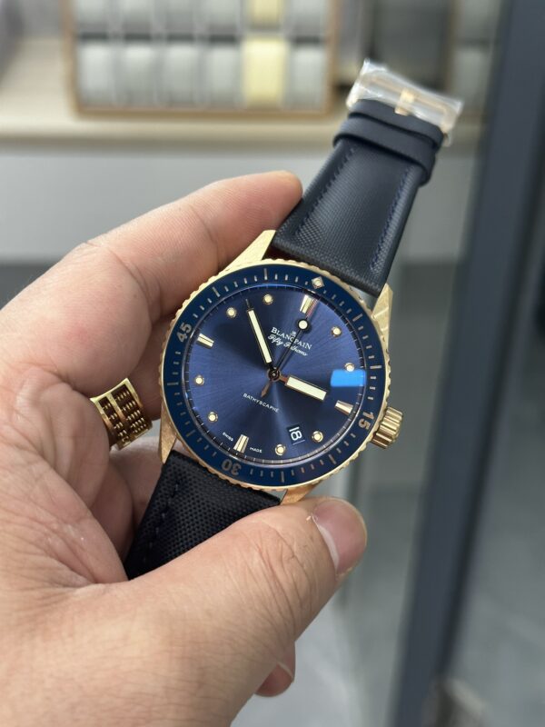 Blancpain Watch Reference Pending Blue