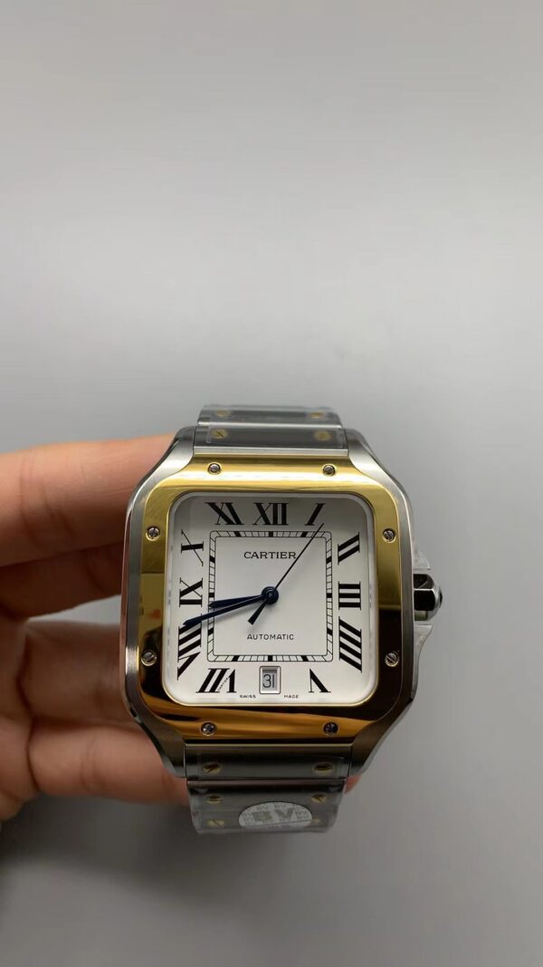 Cartier Santos (SANTOS) White