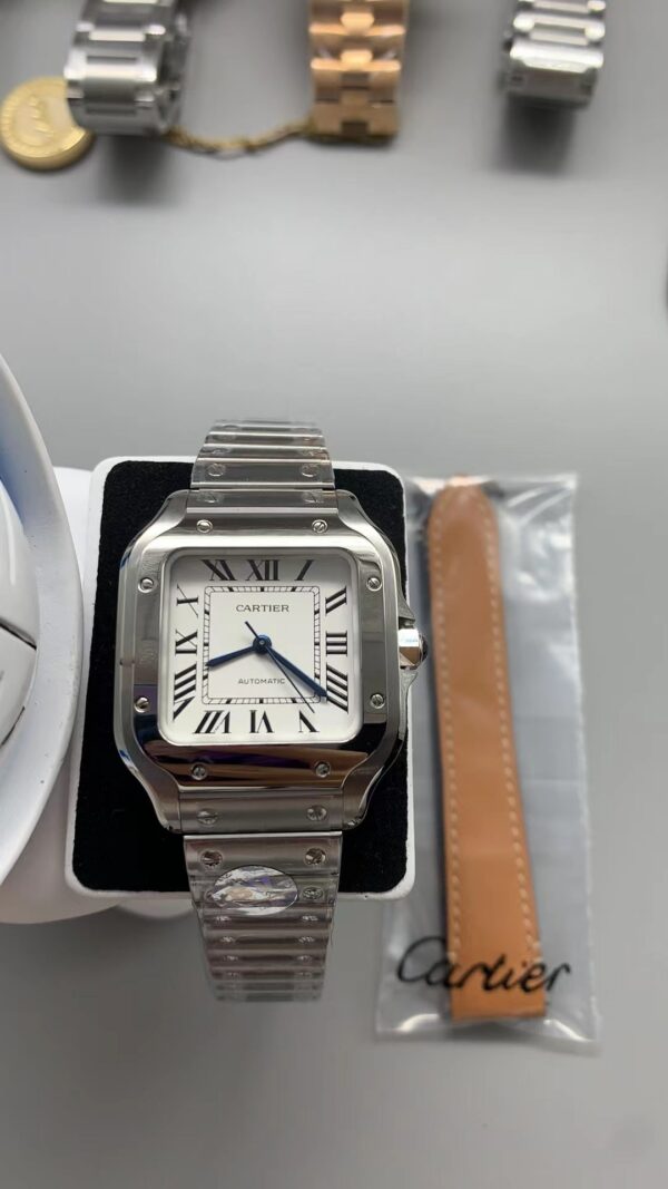 Cartier Santos (SANTOS) White