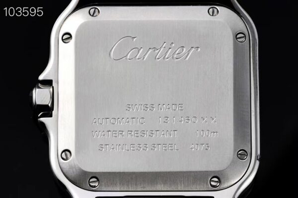 Cartier Santos 9019 Smoked