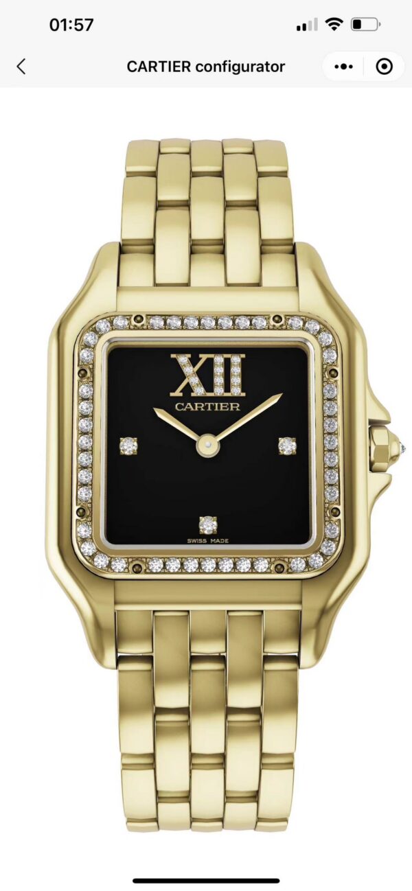 Cartier Day-Date (PANTHERE) Blue