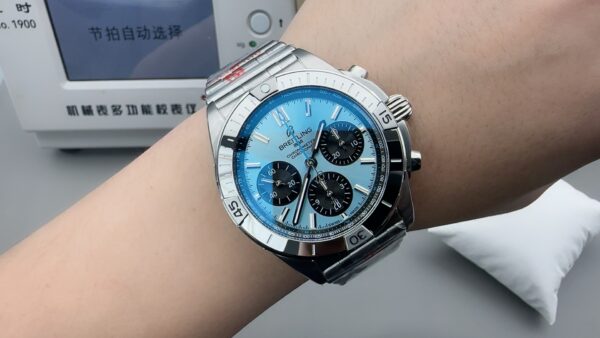 Breitling Chronomat Reference Pending Ice Blue