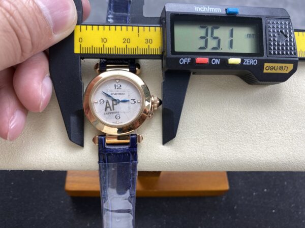 Cartier Pasha Reference Pending Blue