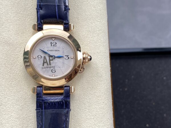Cartier Pasha Reference Pending Blue