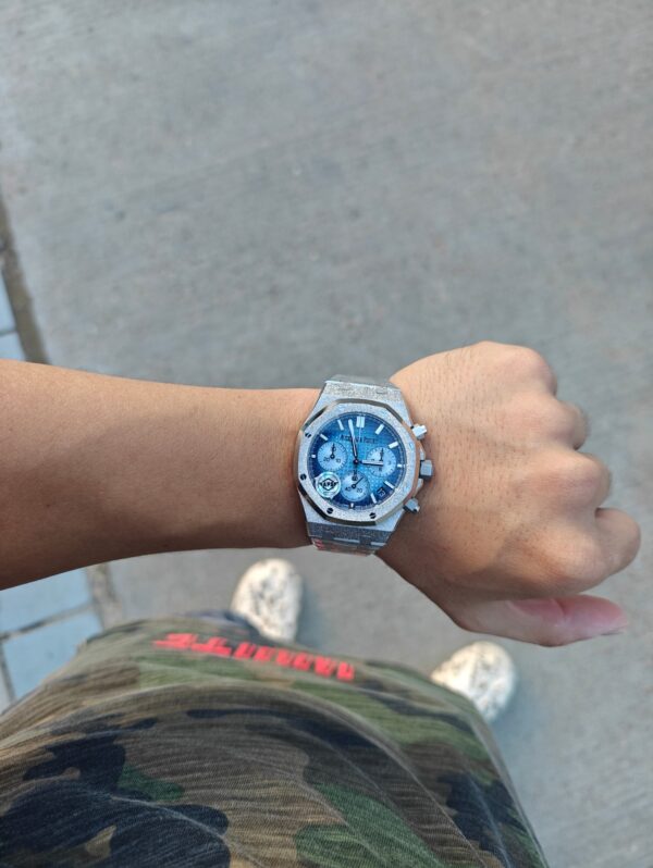 Audemars Piguet Watch 26240 Ice Blue