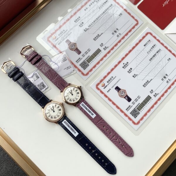 Cartier Watch Reference Pending Blue
