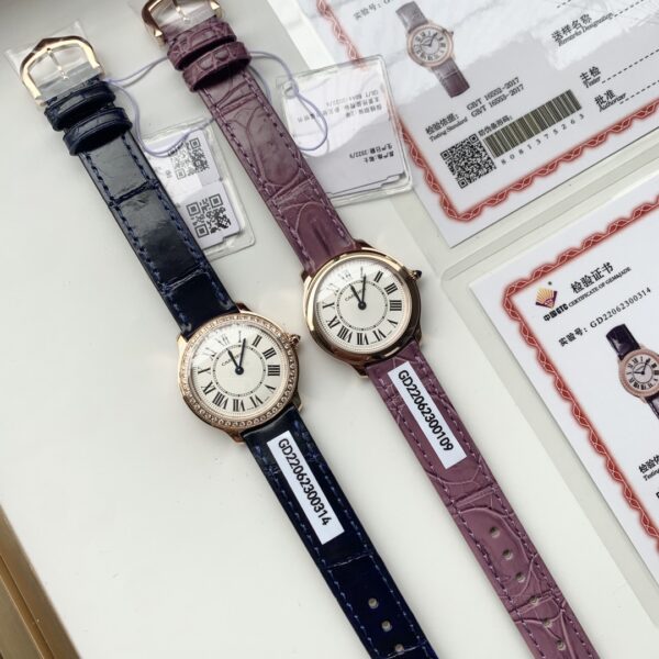Cartier Watch Reference Pending Blue