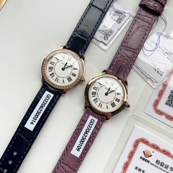 Cartier Watch Reference Pending Blue