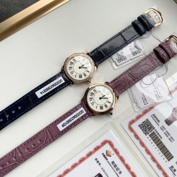Cartier Watch Reference Pending Blue