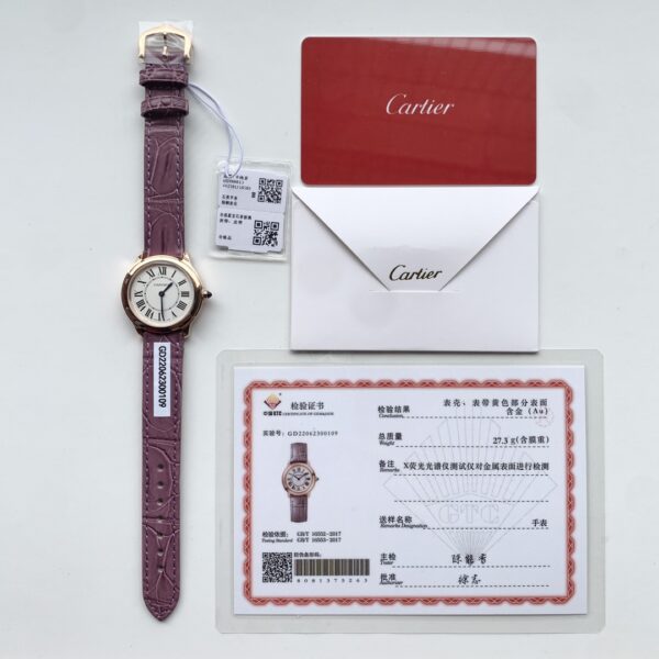 Cartier Watch Reference Pending Blue