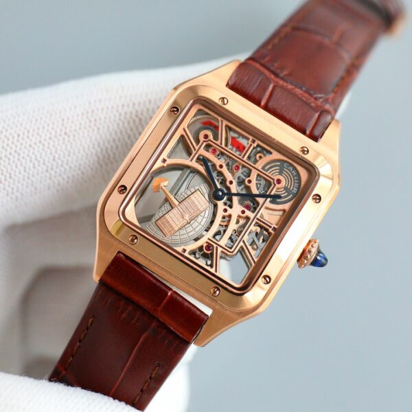 Cartier Santos 1042 Blue