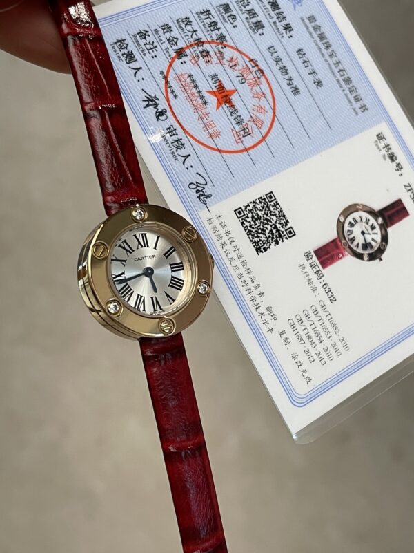 Cartier Watch Reference Pending Blue