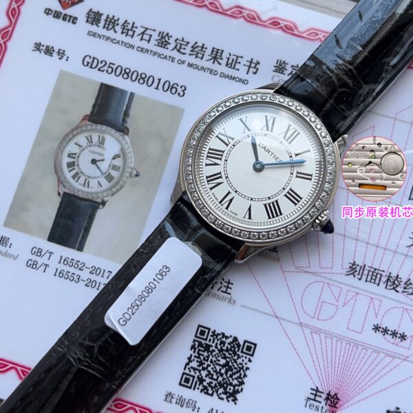Cartier Watch Reference Pending Blue