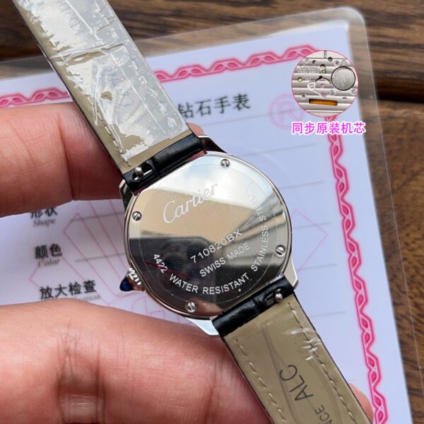 Cartier Watch Reference Pending Blue