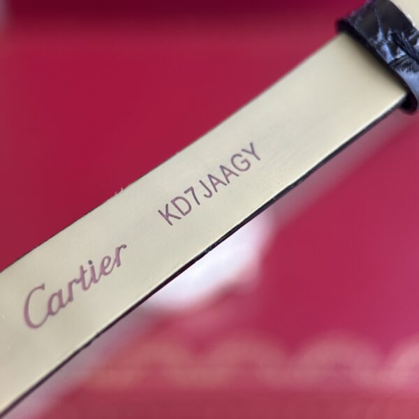 Cartier Watch Reference Pending Yellow Gold