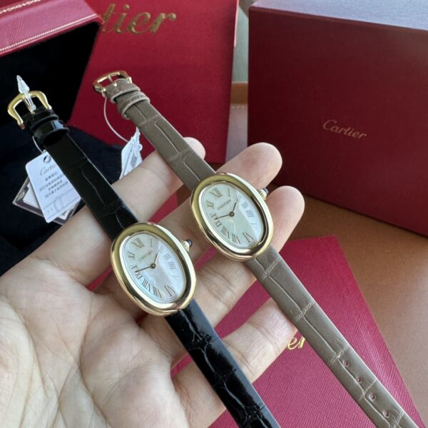 Cartier Watch Reference Pending Yellow Gold