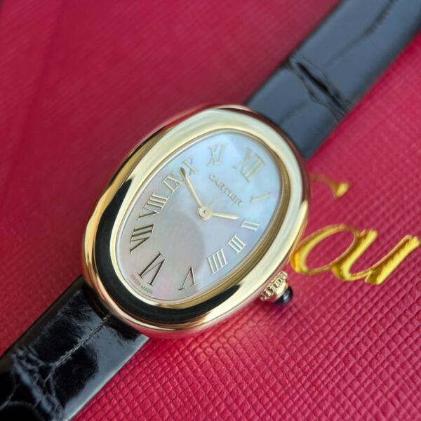 Cartier Watch Reference Pending Yellow Gold