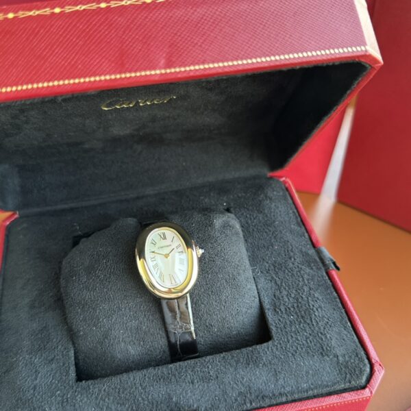Cartier Watch Reference Pending Yellow Gold