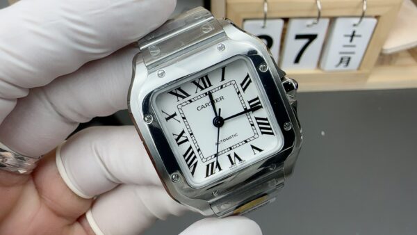 Cartier Santos (SANTOS) White