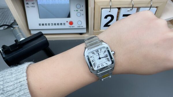 Cartier Santos (SANTOS) White