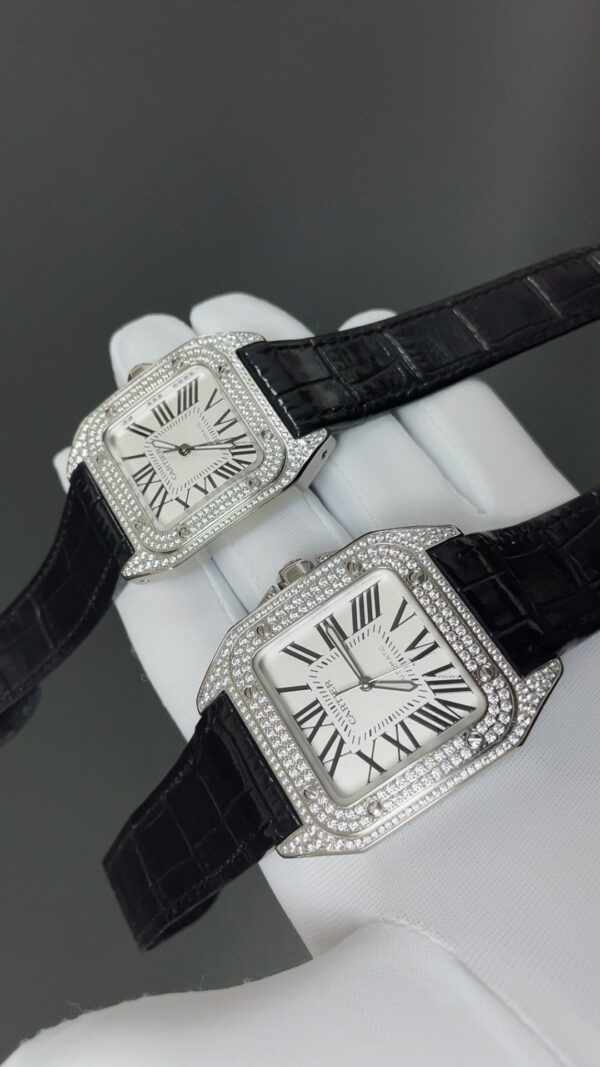 Cartier Santos (PATRIMONY) Blue