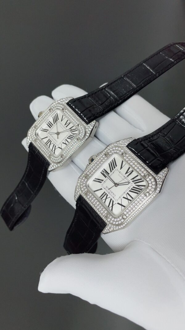 Cartier Santos (PATRIMONY) Blue