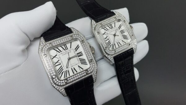 Cartier Santos (PATRIMONY) Blue