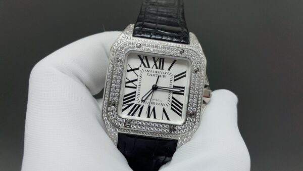Cartier Santos (PATRIMONY) Blue