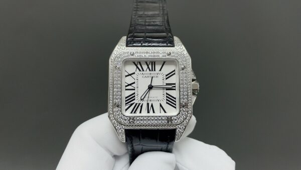 Cartier Santos (PATRIMONY) Blue
