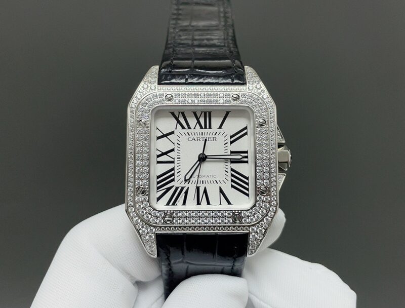 Cartier Santos (PATRIMONY) Blue