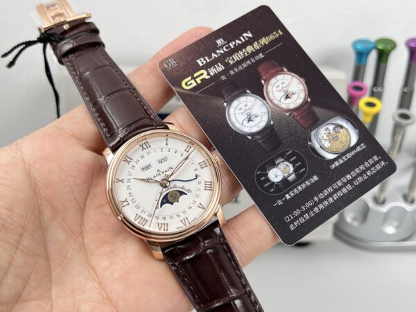 Blancpain Watch 6654 Blue