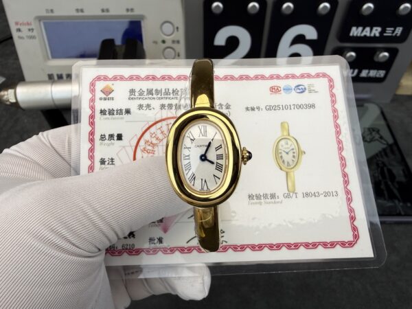 Cartier Watch Reference Pending Blue