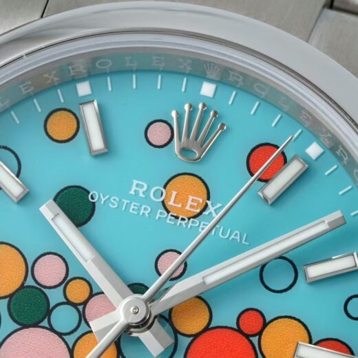 Rolex Oyster Perpetual 3230 Ice Blue image 4
