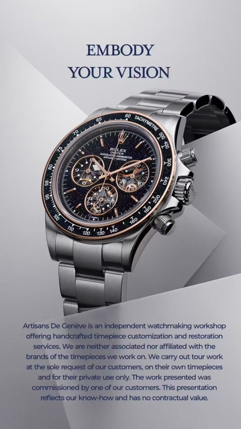 Rolex Daytona (DAYTONA) Rose Gold
