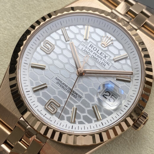 Rolex Watch 7135 Blue image 4