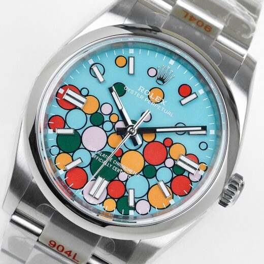Rolex Oyster Perpetual 3230 Ice Blue image 4