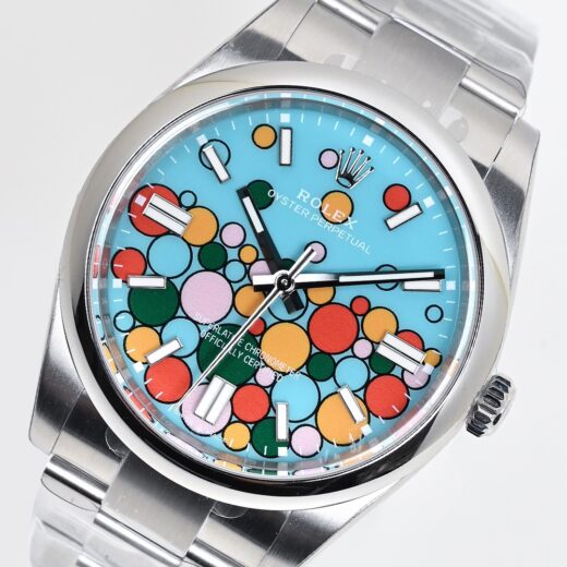 Rolex Oyster Perpetual 3230 Ice Blue image 4