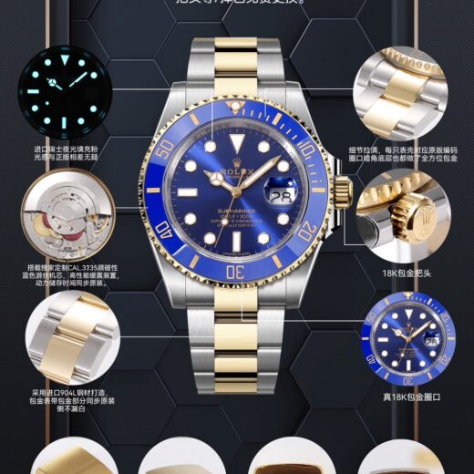 Rolex Submariner 3135-3235 Blue image 3